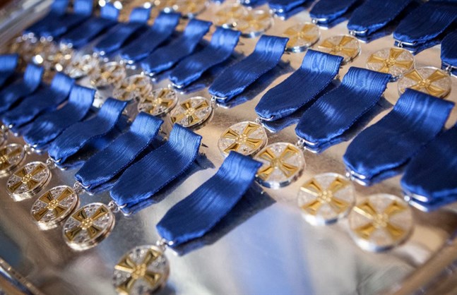 Finlands Vita Ros ordens medalj av 1 klass med guldkors förlänas 29 mammor i år.