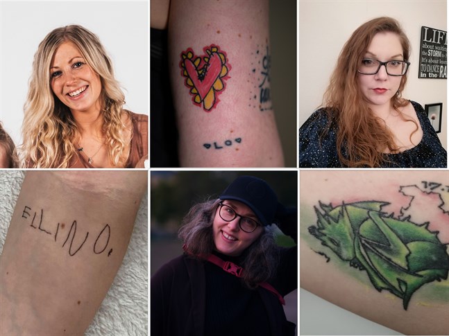 Johanna Yrjans, Elin Willows och Annette Sjöskog är några av mammorna i Österbotten som delar med sig av sina tatueringar i artikeln.