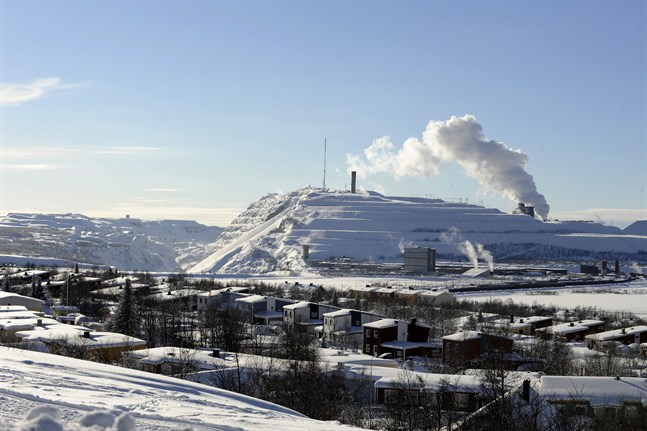 LKAB:s gruva i Kiruna. Arkivbild.