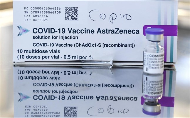 Astra Zenecas vaccin mot covid-19.