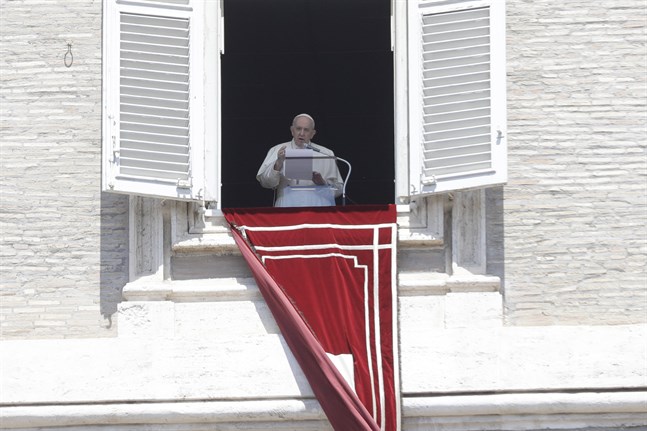 Påve Franciskus hyllade den saligförklarade Rosario Livatino i sin söndagsbön.