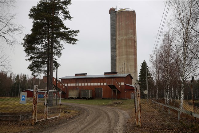 Gruvan i Korsnäs var verksam 1961-1962 samt 1964-1972.
