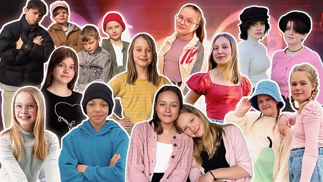 Alla MGP-finalister presenteras i direktsändning av programledarna Anna-Karin Siegfrids och Jonathan Granbacka på onsdag kväll klockan 19.00.