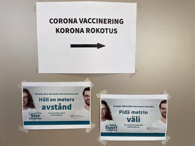 Andelen som fått första dosen coronavaccin är nu över 70 procent i alla sydösterbottniska kommuner.