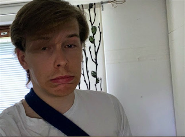 Alexander Ståhlberg hade gärna gjort det astmatest han inte kunnat göra tidigare. Men det brutna nyckelbenet sätter käppar i hjulet.