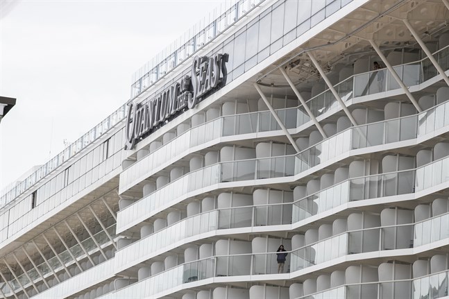 Kryssningsbranschen har påverkats kraftigt av pandemin. Arkivbild med Royal Caribbeans fartyg Quantum of the Seas.