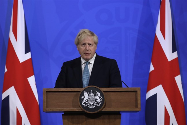 Storbritanniens premiärminister Boris Johnson. Arkivbild.