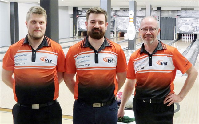 Guldgossarna Rolf Riddar, Emil Storm och Thomas Storm.