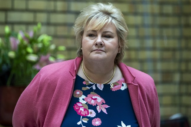 Norges statsminister Erna Solberg. Arkivbild.