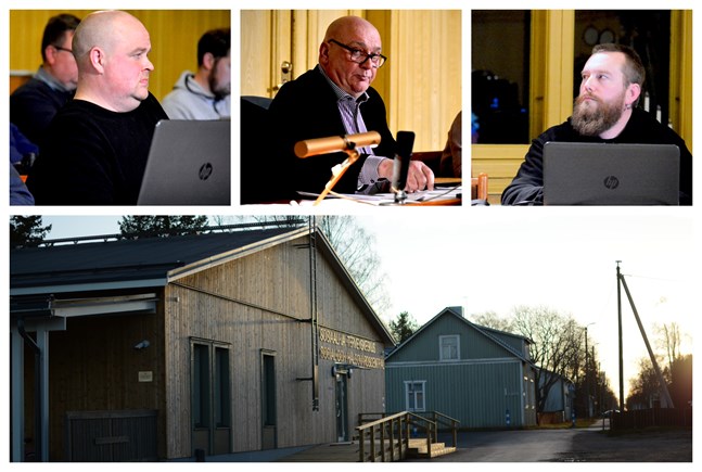 Johan Bärnlund, Kari Häggblom och Jukka Salo ser alla hälsovården som den service där Kaskö i första hand kunde spara.
