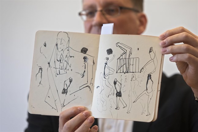 Nu läggs författaren Franz Kafkas brev, manus och anteckningar upp nätet av Nationalbiblioteket i Tel Aviv. Arkivbild.