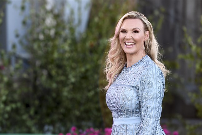 Sångerskan och programledaren Sanna Nielsen är gravid – det skriver hon själv på Instagram. Arkivbild.