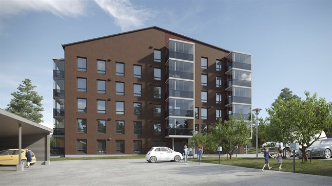 I den gamla äppelträdgården får man möjlighet att bo både modernt, rymligt och harmoniskt i ändan av den lugna Emilsvägen i Smedsby centrum.