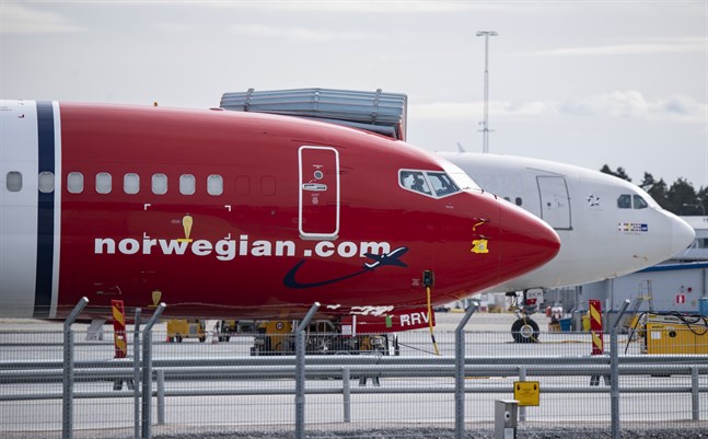 Norwegianchefen Jacob Schram hoppas på ett lyft för flygtrafiken i sommar och höst. Arkivbild