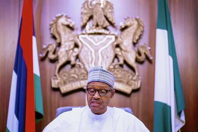 Nigerias president Muhammadu Buhari. Arkivbild.
