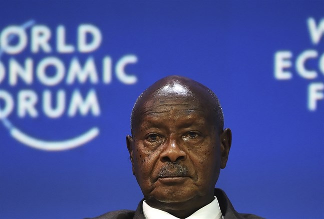 Ugandas president Yoweri Museveni. Arkivbild.