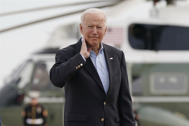 Precis innan president Joe Biden steg på planet mot G7 mötet i Storbritannien lovade han att tillkännage en plan för hur världen ska vaccineras.