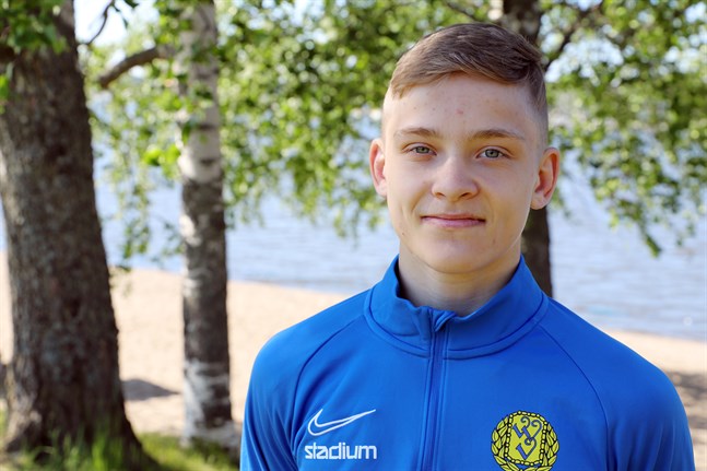 Oliver Pada var nöjd med sin prestation trots förlusten.