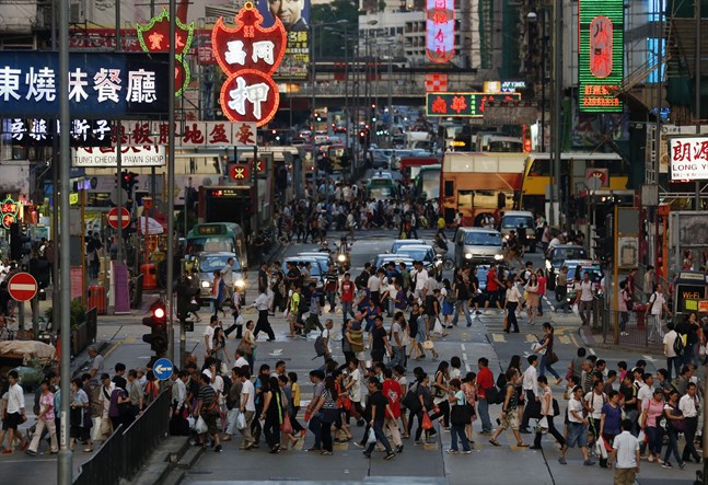 Filmer som kan utgöra en risk för den nationella säkerheten ska nu granskas i Hongkong. Arkivbild.