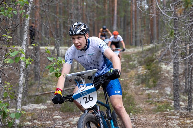 André Haga blev femte i mass-starten i VM.