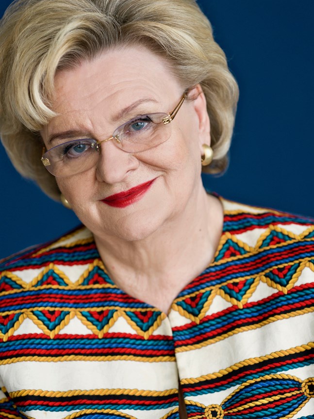 Laila Hirvisaari år 2011.