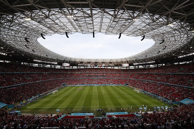 55 662 åskådare såg gruppspelsmötet mellan Ungern och Portugal (0–3) på Ferenc Puskás-stadion i Budapest, enligt Uefas matchprotokoll.
