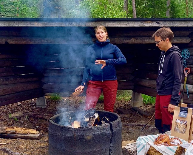 Sara Kåll-Fröjdö och Maria Hofman-Bergholm säger att intervjuerna med naturföretagarna var det som inspirerade dem mest när de skrev guiden.