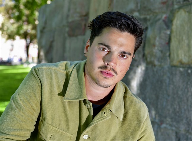 Oscar Zia, just nu aktuell i tv-serien "Skitsamma" har fått en ny roll i kommande "Allt som blir kvar". Arkivbild.