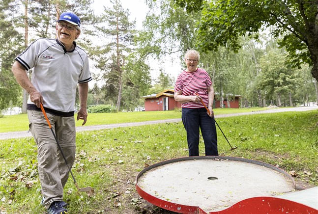 Joukko och Pirjo Juntunen har besökt Top Camping i Vasa många gånger.