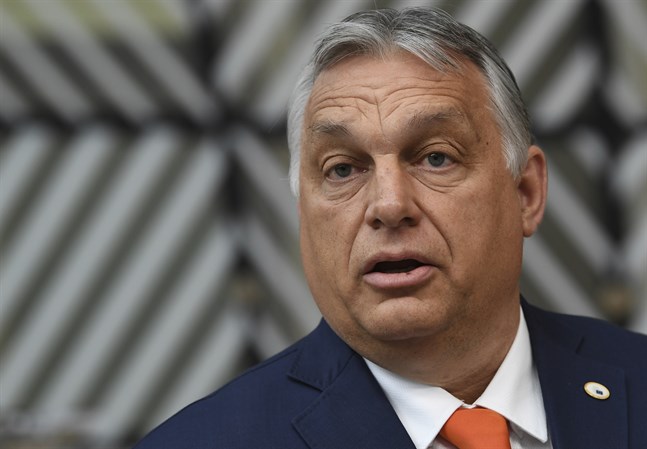 Ungerns premiärminister Viktor Orbán försvarar sitt lands omdiskuterade nya lag kring uppvisande av bland annat homosexualitet i reklam och sexualundervisning.