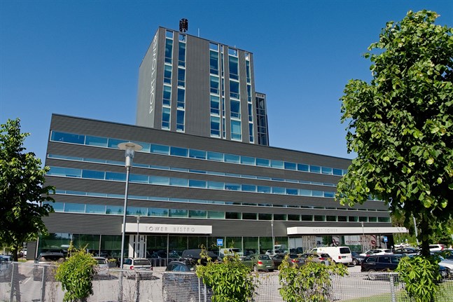 Port Tower vid Storindustriområdet i Karleby.
