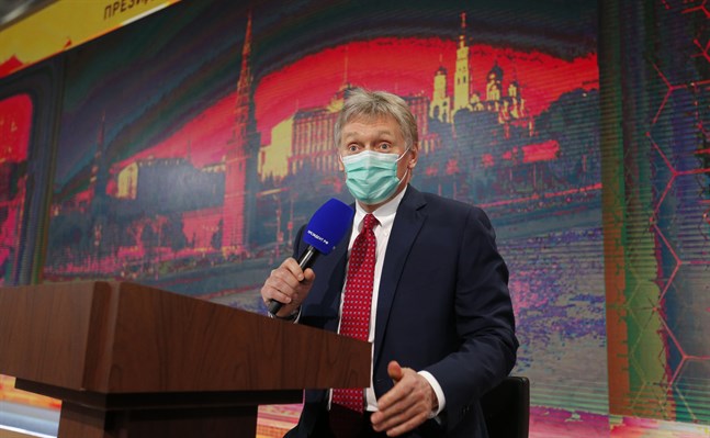 Talesman Dmitrij Peskov.