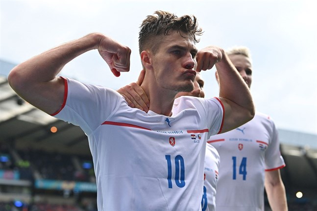 Patrik Schick har gjort fyra mål och hör till turneringens bästa spelare hittills.