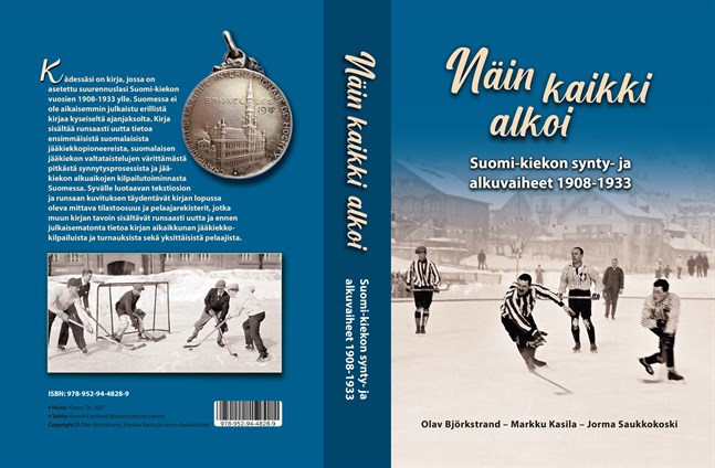 Boken "Näin kaikki alkoi" berättar ingående om den finländska ishockeyns första årtionden.