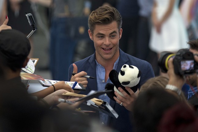 Huruvida Chris Pine återkommer i rollen som kapten Kirk i den nya "Star Trek"-filmen är oklart. Arkivbild.