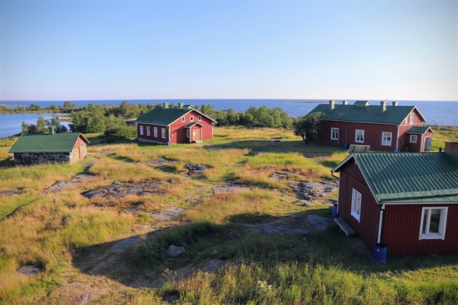 Bilden är från Fäliskäret.