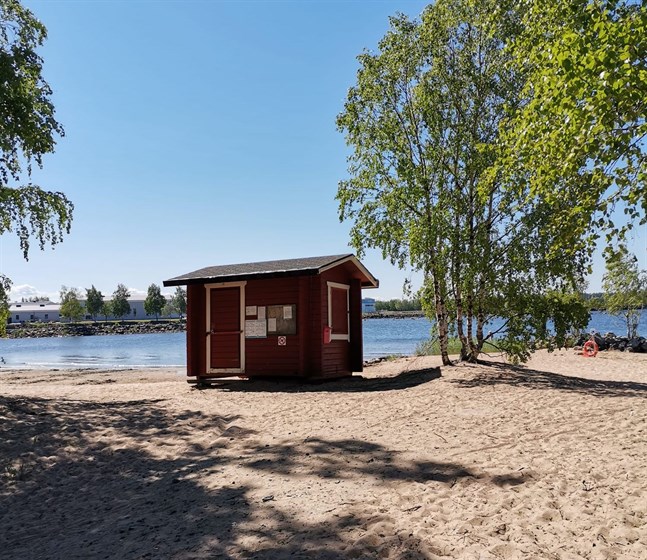 En liten mängd blågröna alger har observerats i Lahdenperä.
