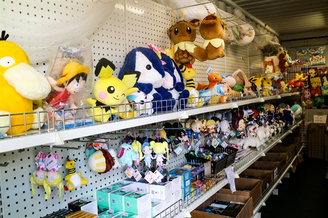 Mjukisdjuren består bland annat av Pokemonfigurer.