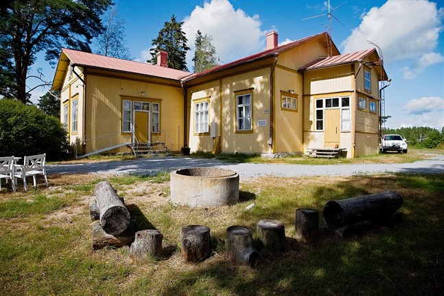 Merjärv byahem är hjärtat för gemensam aktivitet i byn.