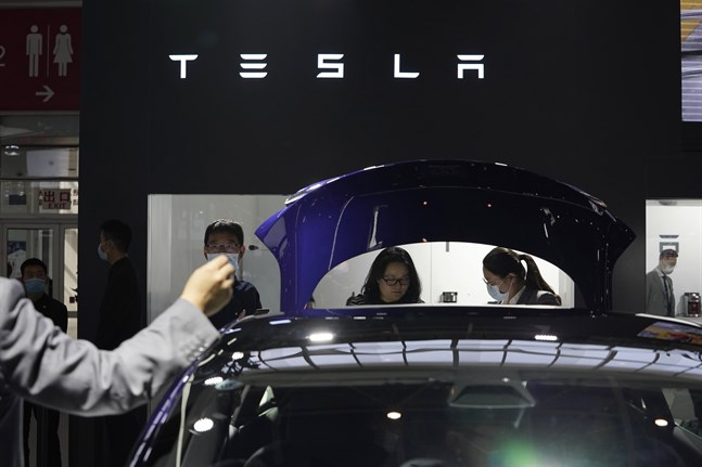 "Vi ser den starkaste efterfrågan någonsin", sade Teslagrundaren Elon Musk i april. Analytiker tror på intäkter på 11,4 miljarder dollar för andra kvartalet. Arkivbild.