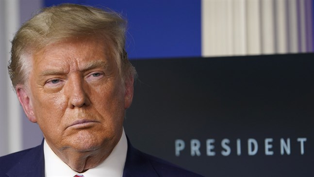 Avgående presidenten Donald Trump försökte få justitiedepartementet att ogiltigförklara valet, enligt dokument som The New York Times kommit över. Arkivbild.