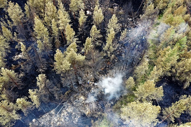 Upp till 229 bränder har upptäckts under de 884 flygningar som har gjorts hittills i år.