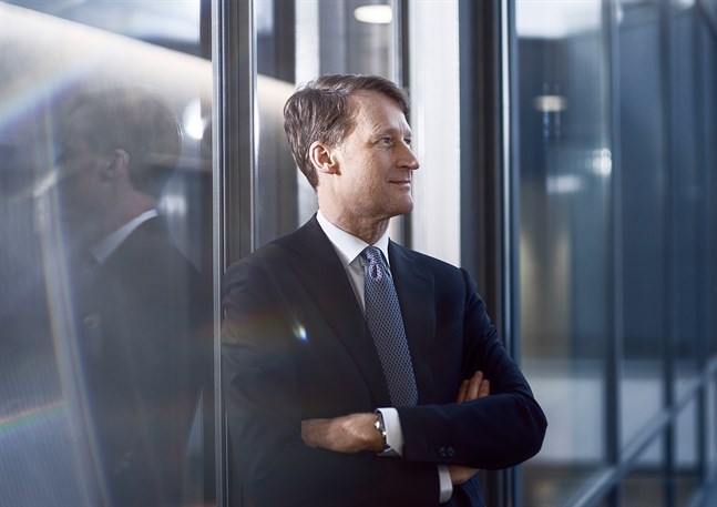 Koncernens vd Torbjörn Magnusson blickar framåt och målet är att fortsätta sälja bort Nordea-aktier.