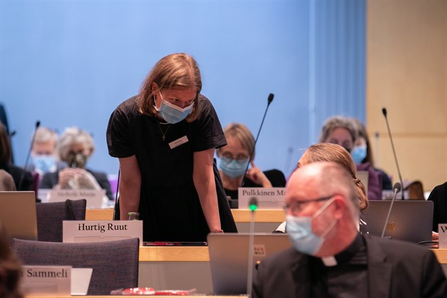 Kyrkomötet debatterade frågan om vigsel av samkönade par i tre dagar.