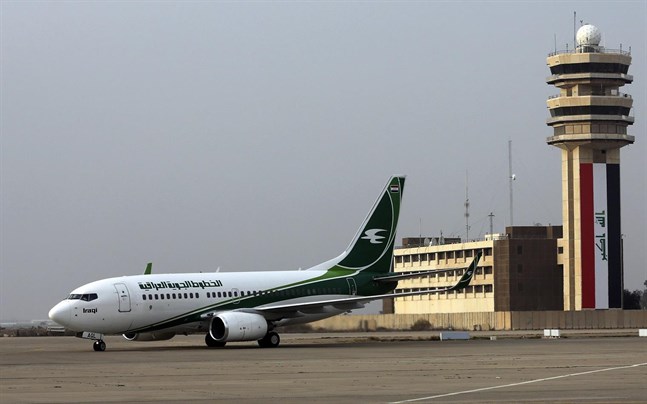 Flygplan från Iraqi Airways.