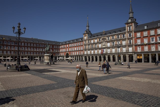 Spaniens huvudstad Madrid.