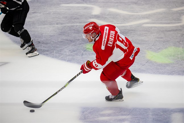 Sports poängkung Henrik Eriksson gjorde sitt femte mål för säsongen.