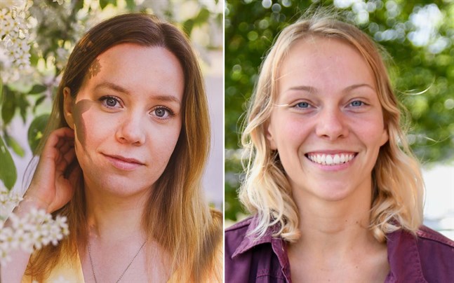 Sophie Doktar och Lina Wilson driver Instagramkontot klimatkompisar.