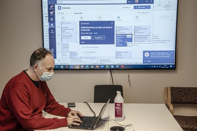 Mats Martinell, medicinskt ledningsansvarig för smittspårningen i Uppsala. Arkivbild.