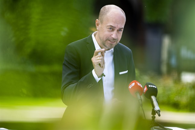 Magnus Heunicke. Bild från i juni.